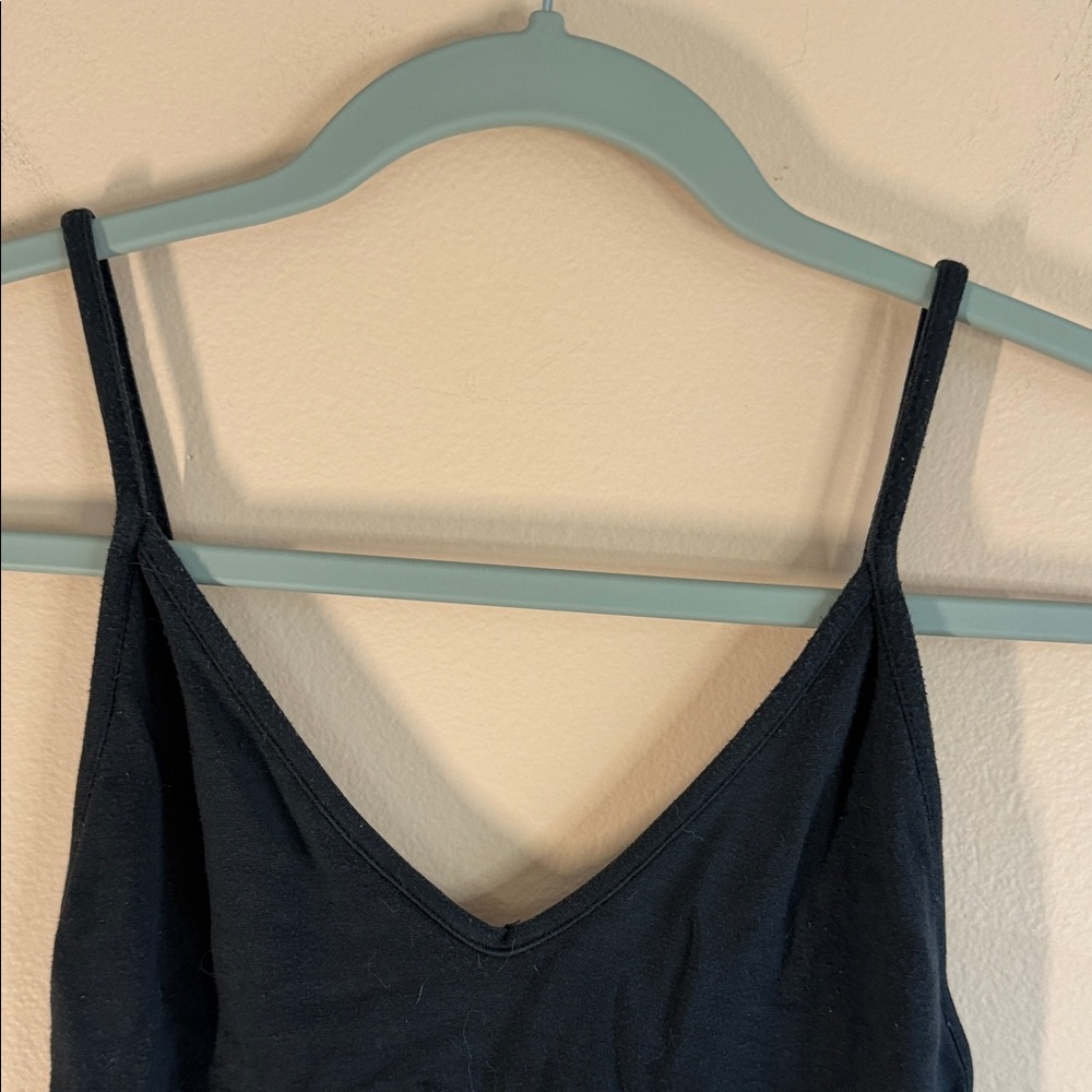 Brandy Melville Black V-Neck Spaghetti Strap Camisole - Picture 3 of 5
